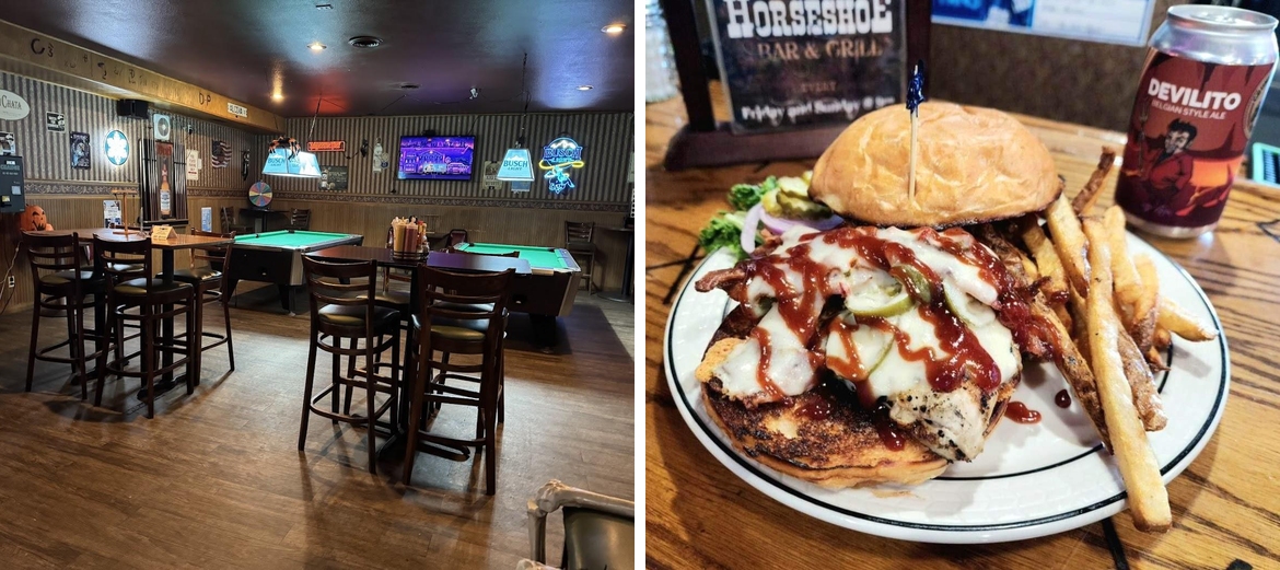 Horseshoe Bar & Grill Menu