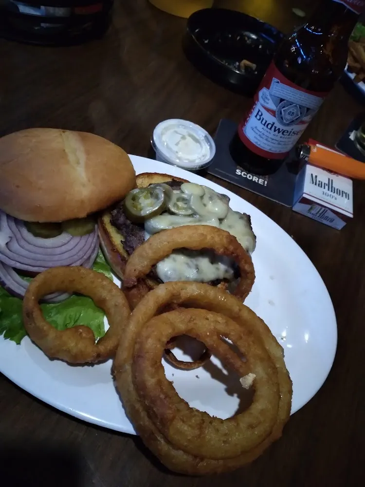 Mushroom Swiss Burger